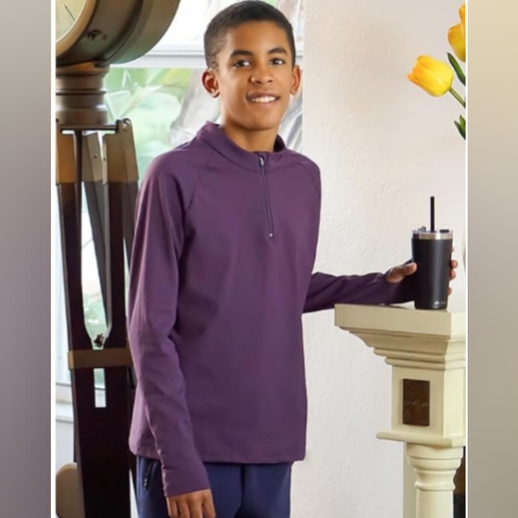 LOT 2: Children's Sports Jackets Blue and Purple S/M - Picture 5 of 6